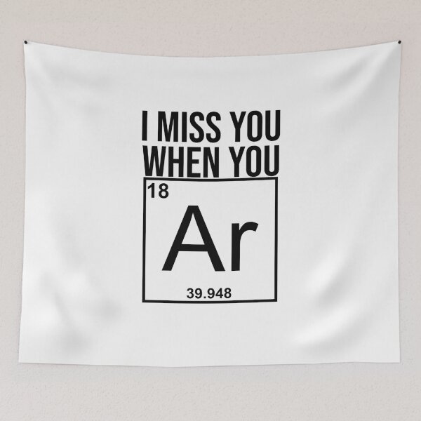 Item preview, I miss you when you ... designed and sold by artsylab.