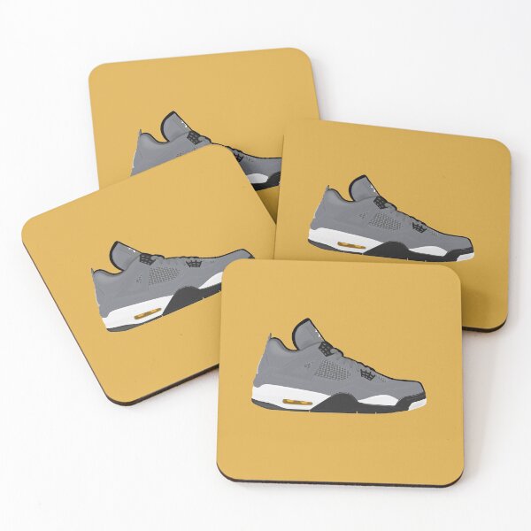 Item preview, Jordan 4 Cool Grey designed and sold by dbl-drbbl.