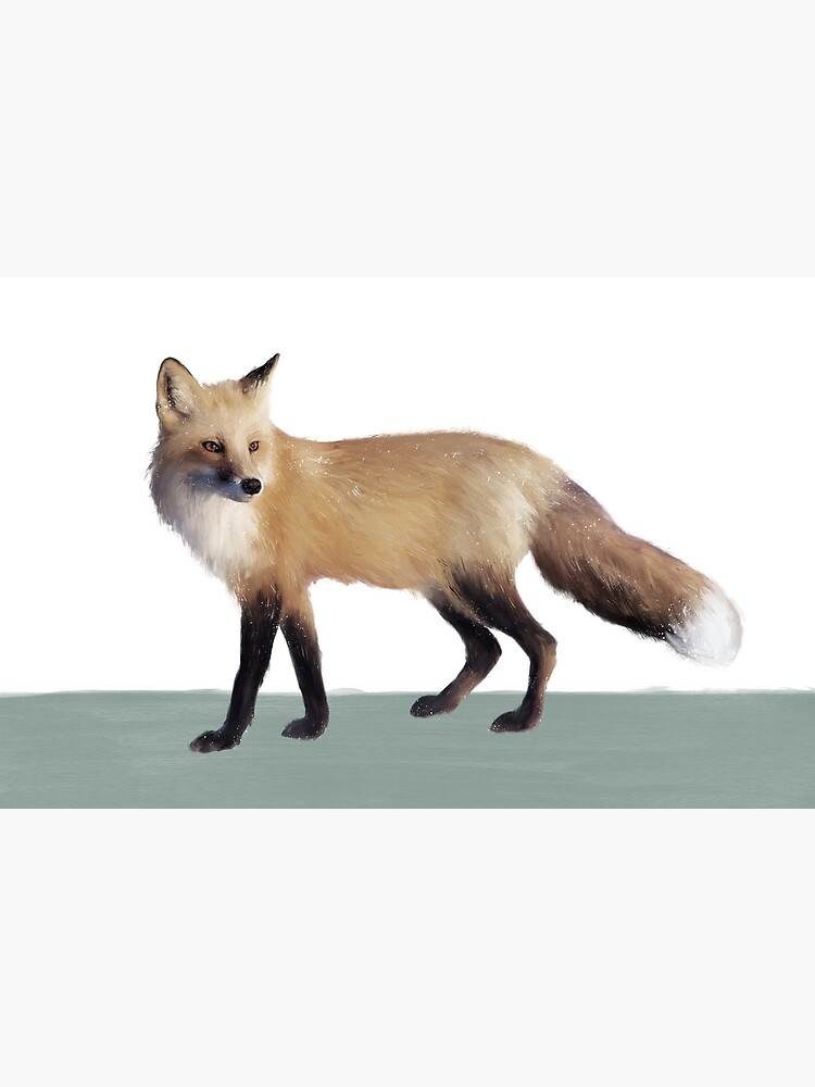 Fox on Sage by AmyHamilton