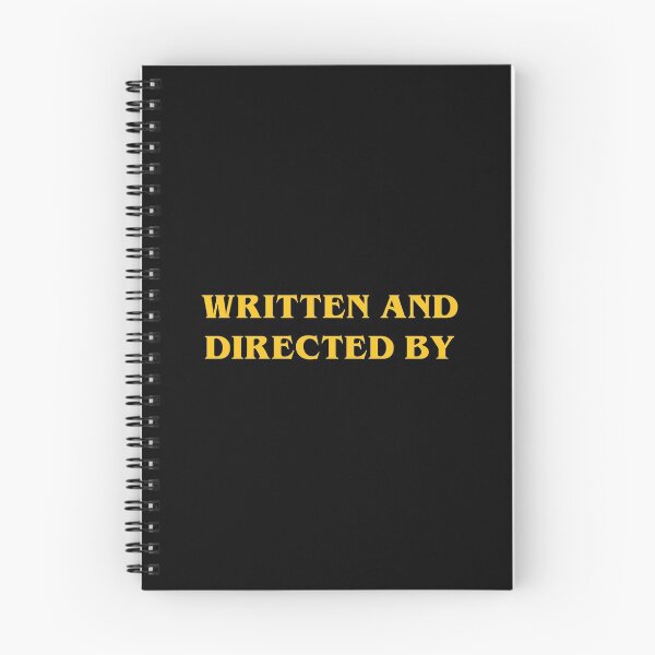 Item preview, Film Buff Gift - Written and Directed By  designed and sold by TrndSttr.