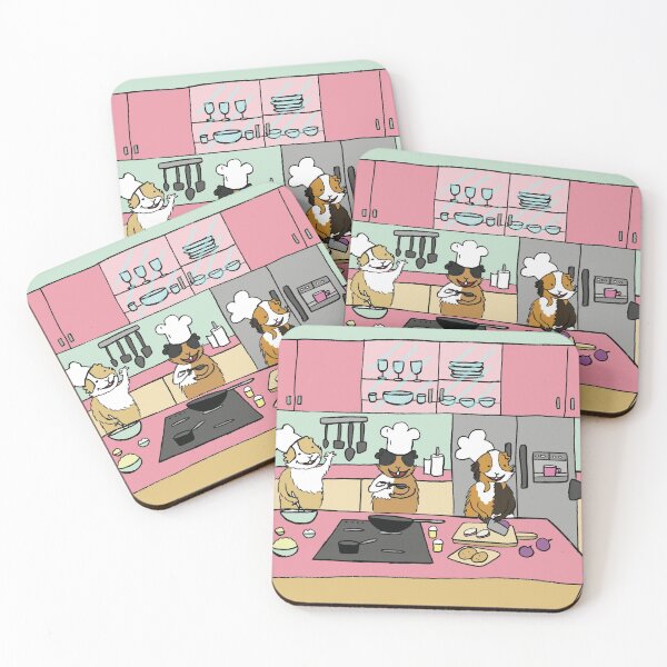 Item preview, Vera, Mitzi and Douglas - Guinea Pig Cooking Show designed and sold by mondesign26.