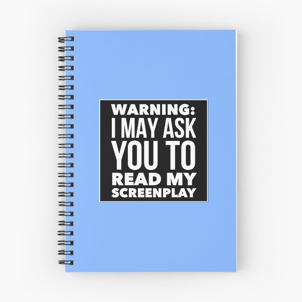 Item preview, Screenwriter Warning designed and sold by TrndSttr.
