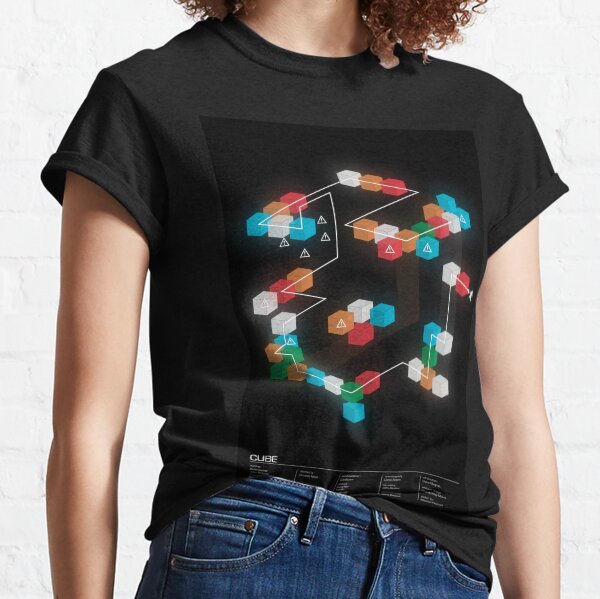 Cube Film Fan Affiche T-shirt classique