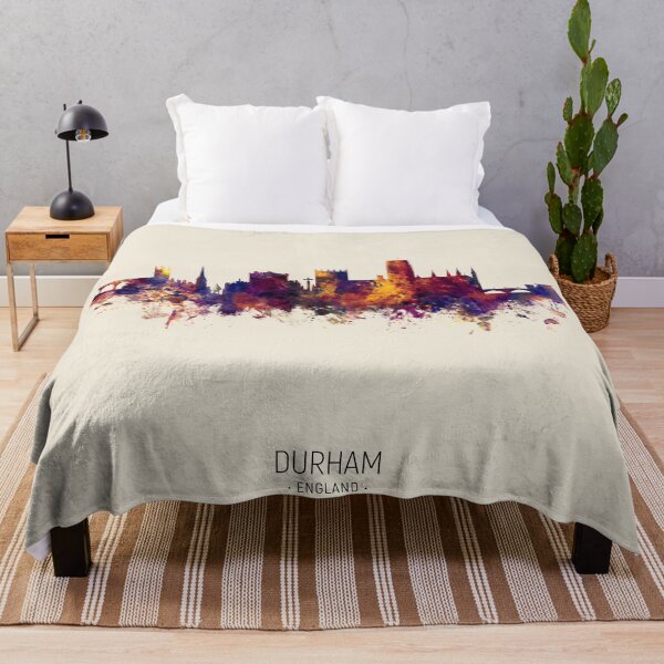 Item preview, Durham England Skyline Cityscape designed and sold by ArtPrints.