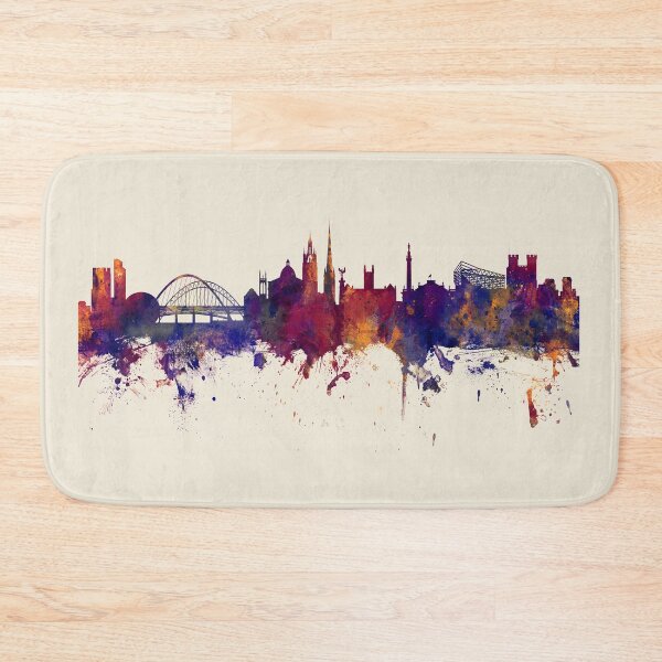 Item preview, Newcastle England Skyline designed and sold by ArtPrints.