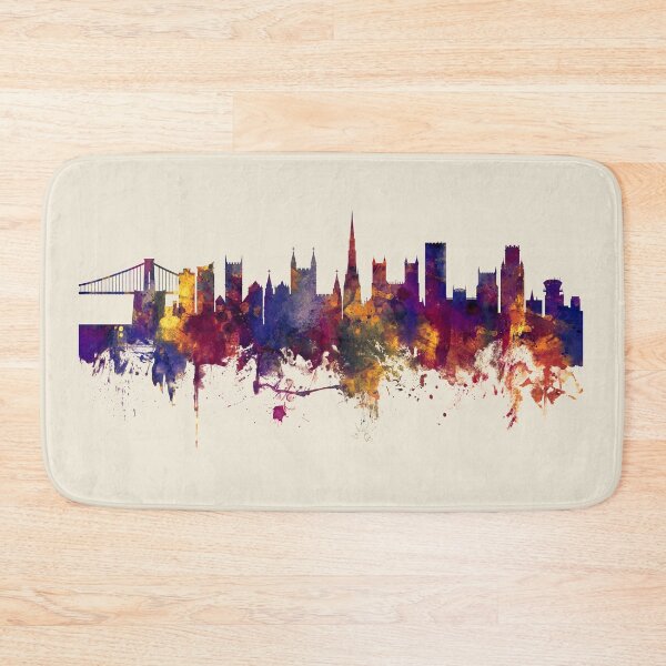 Item preview, Bristol England Skyline designed and sold by ArtPrints.