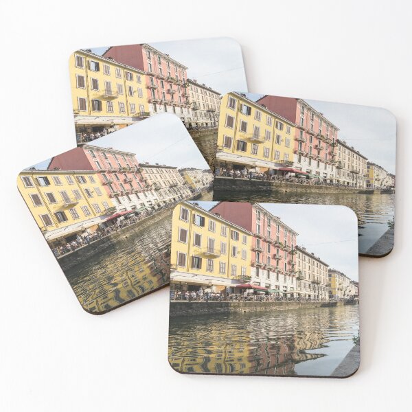 Item preview, Sleek Ruffles and Ripplets - Naviglio Grande Milan Navigli Neighbourhood designed and sold by Georgia Mizuleva.