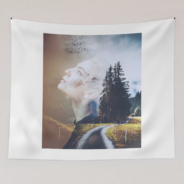 Item preview, DOUBLE EXPOSURE FEMALE PORTRAIT designed and sold by KachaniArt.
