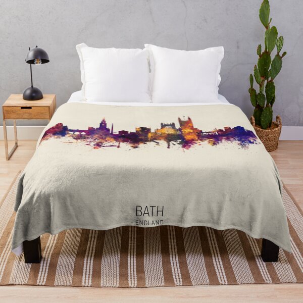 Item preview, Bath England Skyline Cityscape designed and sold by ArtPrints.