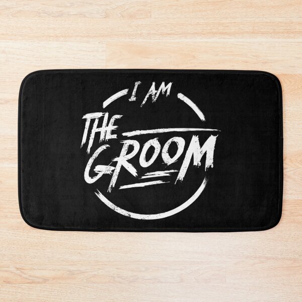 Item preview, I am the groom I Funny Bacherlor Stag Do party design designed and sold by emmjott.