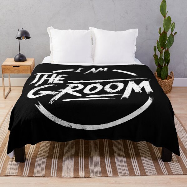 Item preview, I am the groom I Funny Bacherlor Stag Do party design designed and sold by emmjott.