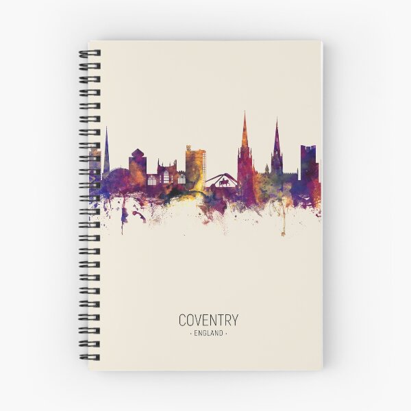 Item preview, Coventry England Skyline designed and sold by ArtPrints.