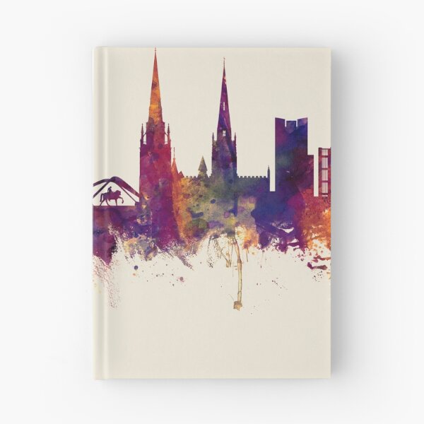 Item preview, Coventry England Skyline designed and sold by ArtPrints.