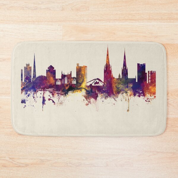 Item preview, Coventry England Skyline designed and sold by ArtPrints.