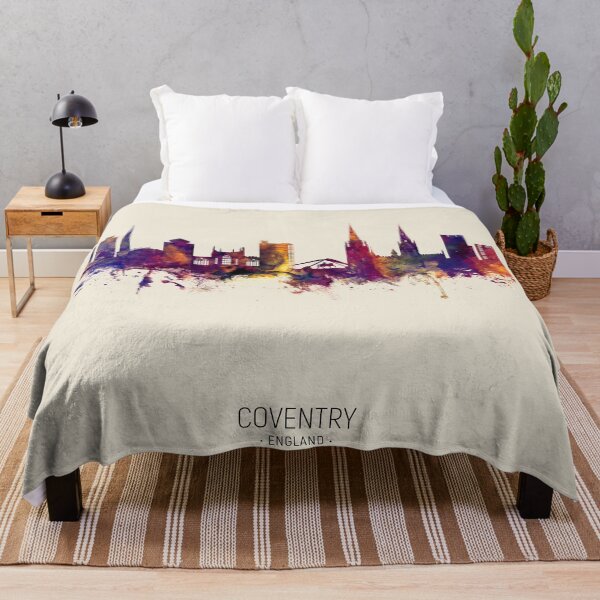 Item preview, Coventry England Skyline designed and sold by ArtPrints.