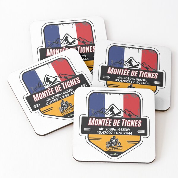 Item preview, Montee de Tignes Motorcycle T-Shirt & Sticker - Ive Done It! designed and sold by OuterShellUK.