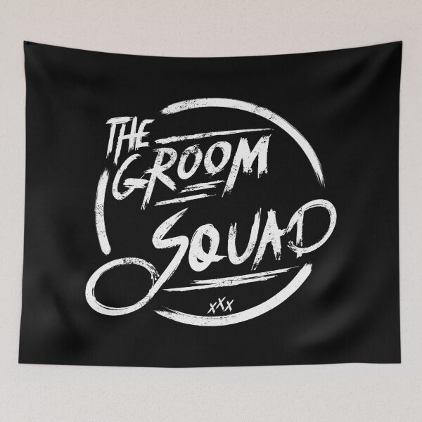 Item preview, The groom squad I Funny Bacherlor Stag Do party design designed and sold by emmjott.