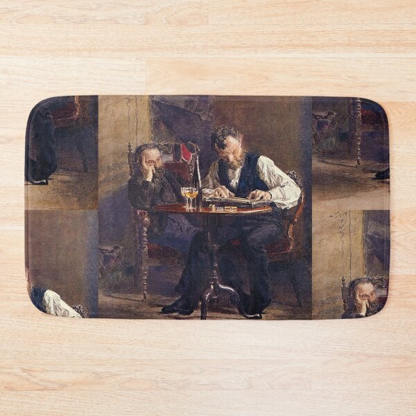 Item preview, 1876 The Zither Player watercolour designed and sold by Vintage Designs +.