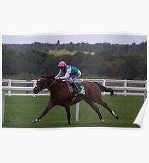 Frankel Stretches Out Poster
