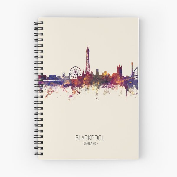 Item preview, Blackpool England Skyline designed and sold by ArtPrints.