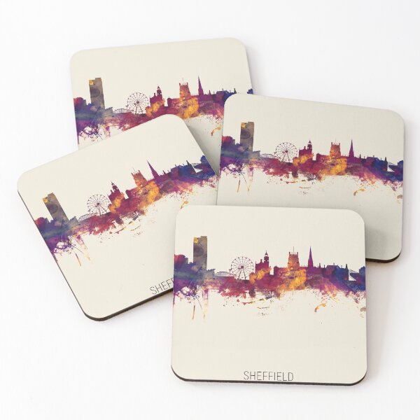 Item preview, Sheffield England Skyline designed and sold by ArtPrints.
