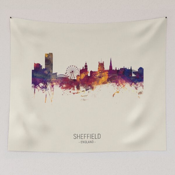 Item preview, Sheffield England Skyline designed and sold by ArtPrints.