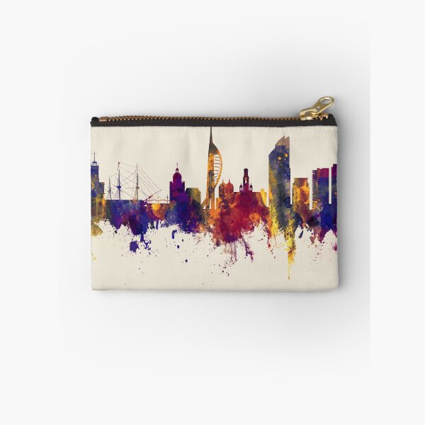 Item preview, Portsmouth England Skyline designed and sold by ArtPrints.