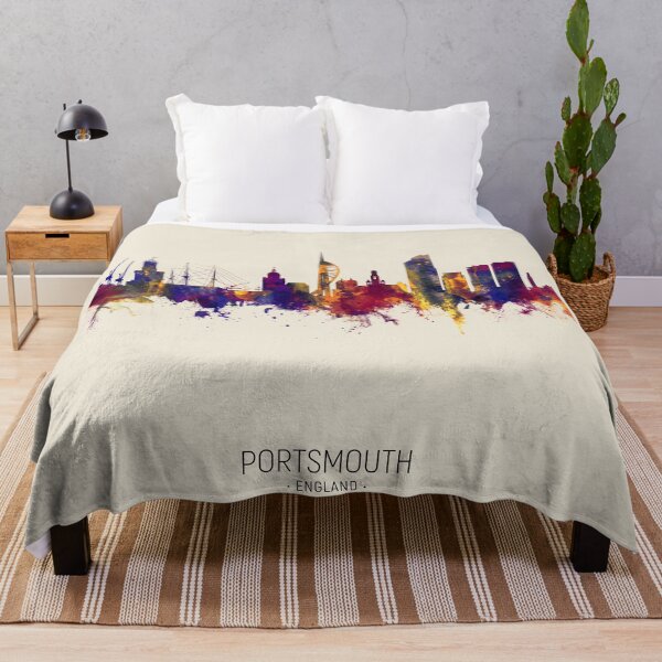 Item preview, Portsmouth England Skyline designed and sold by ArtPrints.