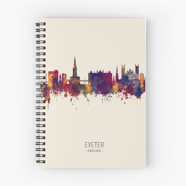 Item preview, Exeter England Skyline designed and sold by ArtPrints.