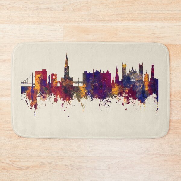 Item preview, Exeter England Skyline designed and sold by ArtPrints.