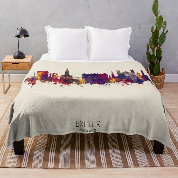 Item preview, Exeter England Skyline designed and sold by ArtPrints.