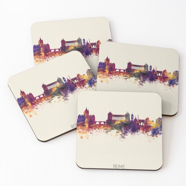 Artikelvorschau, Rome Italy Skyline entworfen und verkauft von ArtPrints.