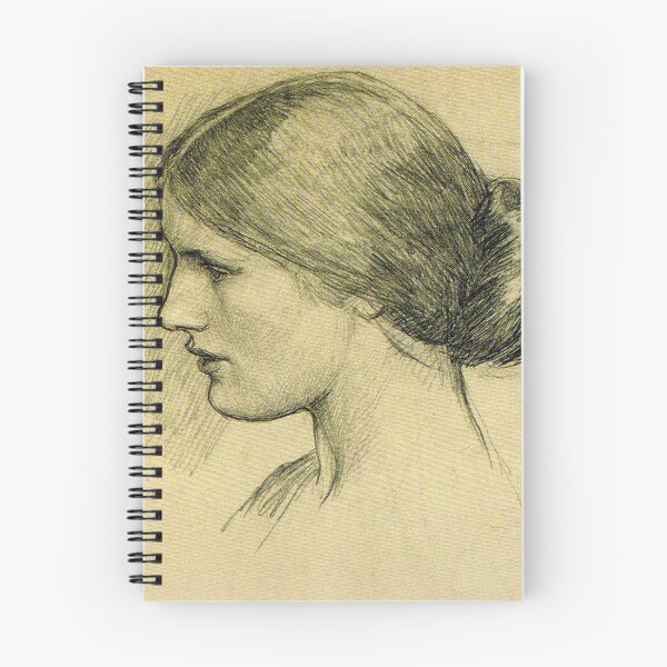 Item preview, Portrait by Gabriel Dante Rossetti designed and sold by Vintage Designs +.