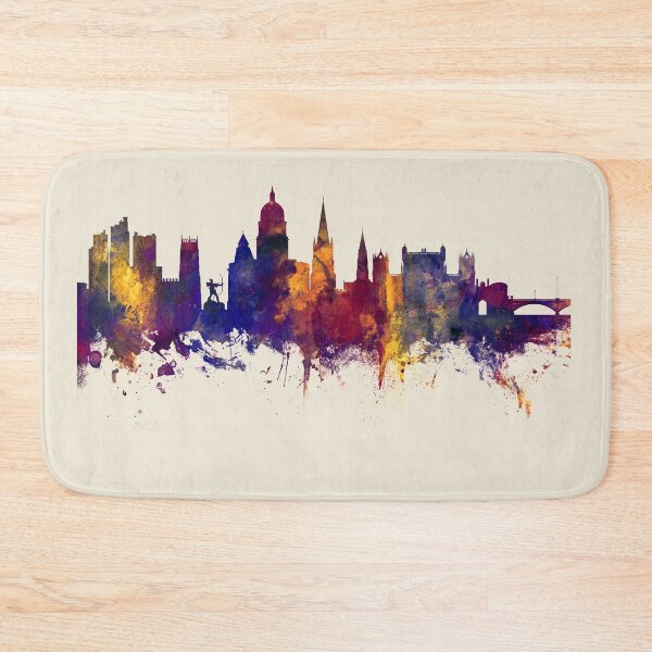 Item preview, Nottingham England Skyline designed and sold by ArtPrints.