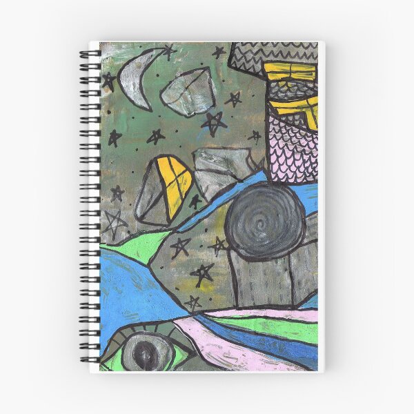 Item preview, Abstract Mixed Media Illustration designed and sold by cosmiccreative.