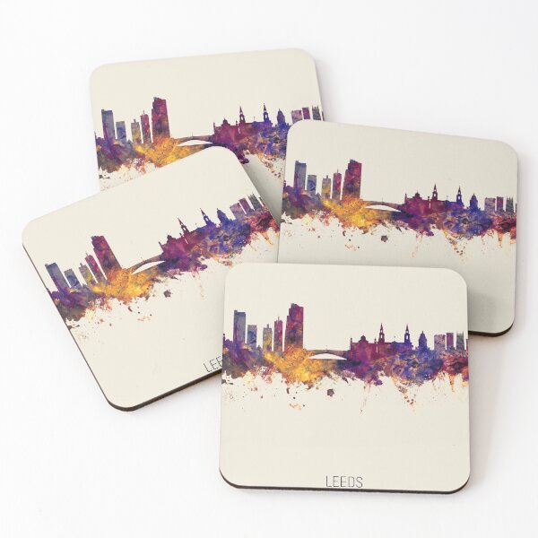Item preview, Leeds England Skyline designed and sold by ArtPrints.