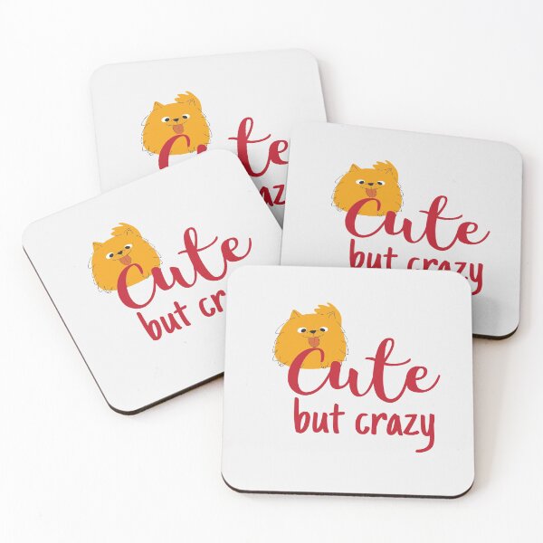 Item preview, DOG CUTE BUT CRAZY  designed and sold by ARUN VASWANI.