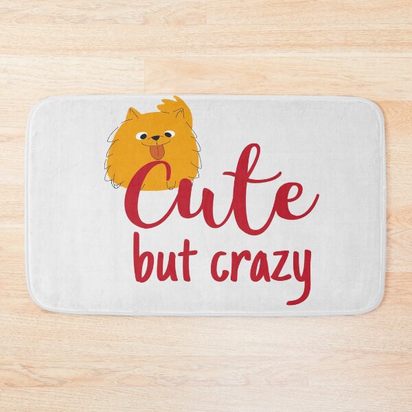 Item preview, DOG CUTE BUT CRAZY  designed and sold by ARUN VASWANI.