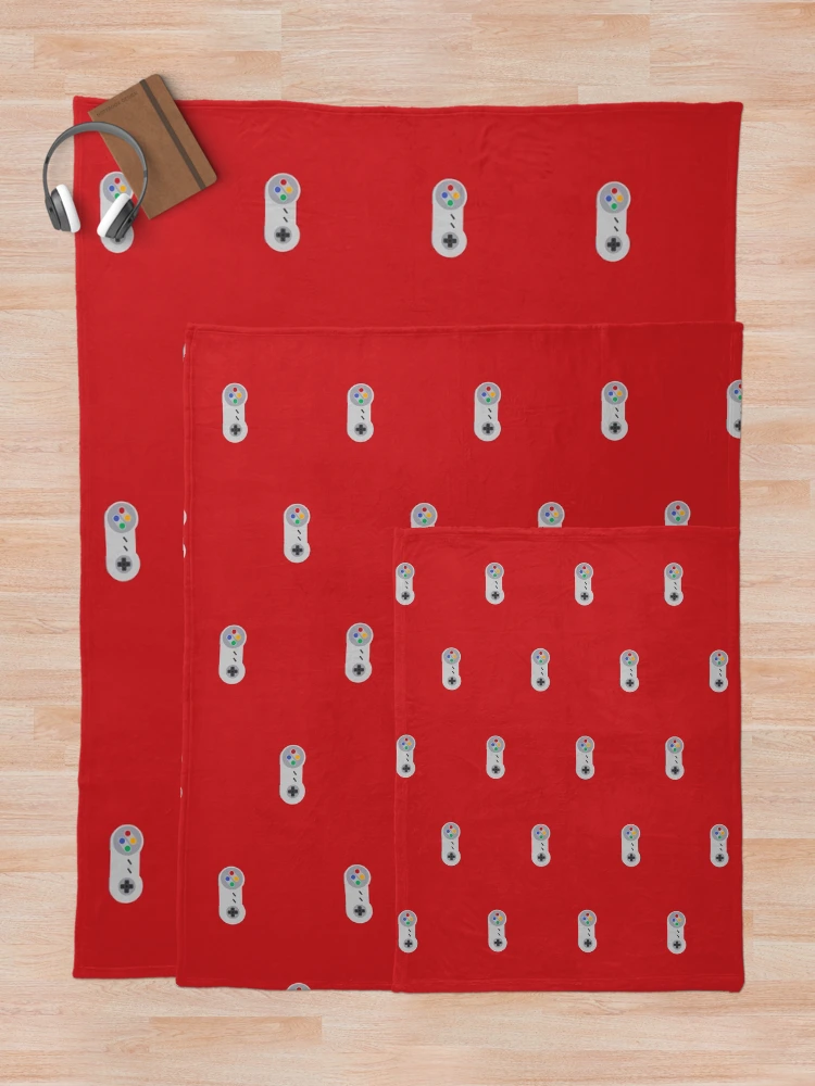 Thumbnail 5 of 6, Throw Blanket, Retro Game Controller designed and sold by hellcom.