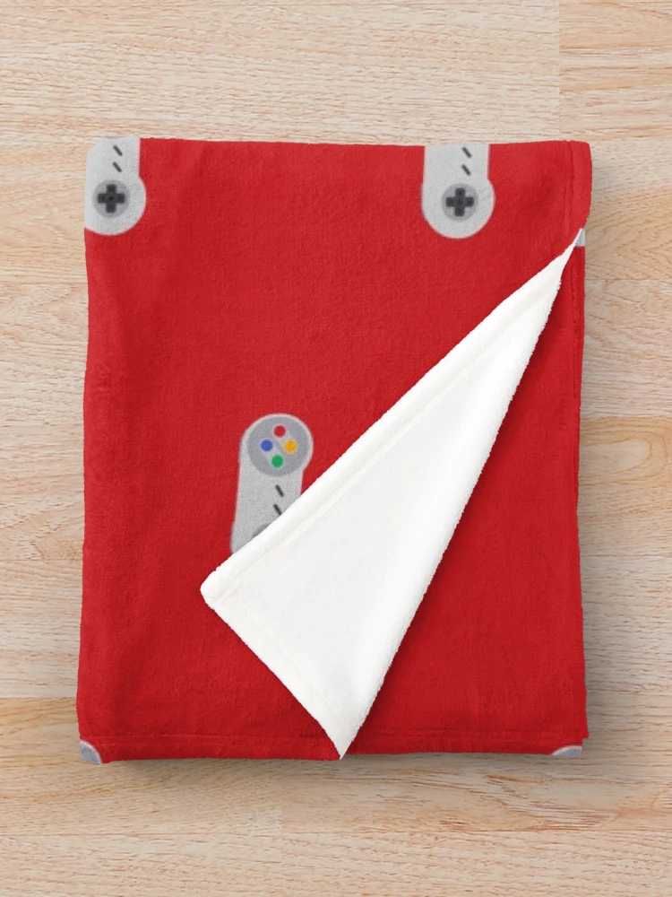 Thumbnail 3 of 6, Throw Blanket, Retro Game Controller designed and sold by hellcom.