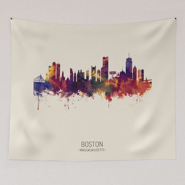 Item preview, Boston Massachusetts Skyline designed and sold by ArtPrints.