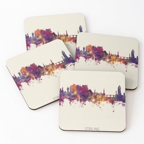 Item preview, Stirling Scotland Skyline designed and sold by ArtPrints.