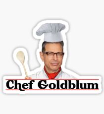 Chef Goldblum Sticker