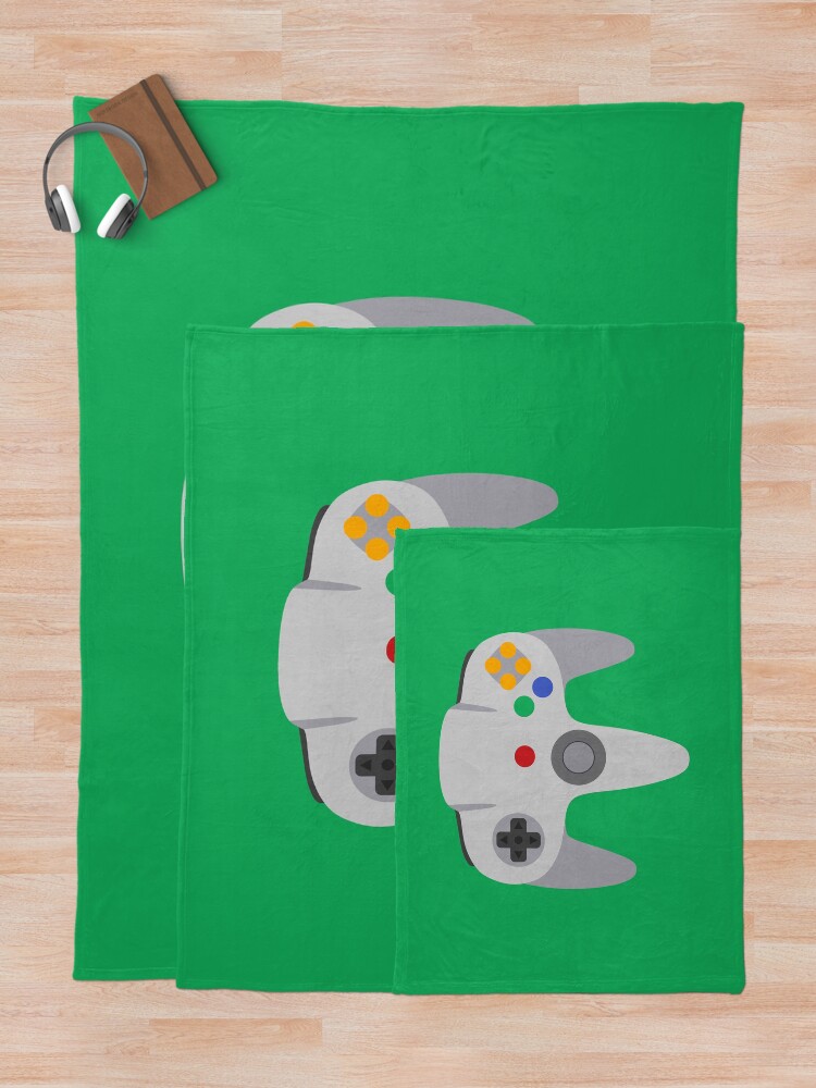 "Game Controller" Throw Blanket by Redbubble
