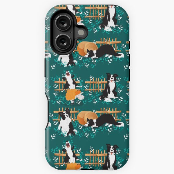 Vista previa del artículo con la obra «Border Collie jugando con ovejas», diseñado y vendido por pakanta.