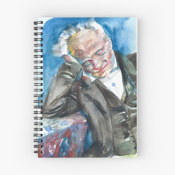 Item preview, ARTHUR SCHOPENHAUER - watercolor portrait.3 designed and sold by lautir.