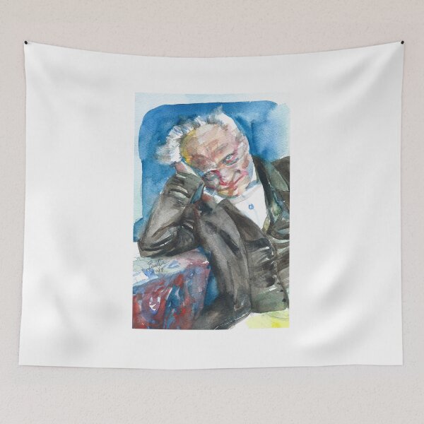Item preview, ARTHUR SCHOPENHAUER - watercolor portrait.3 designed and sold by lautir.