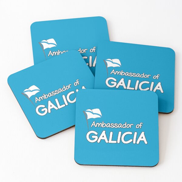 Item preview, Ambassador of Galicia with Galician flag designed and sold by Galitenda.