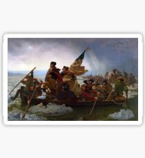 Air Mag Washington Crossing The Delaware Sticker