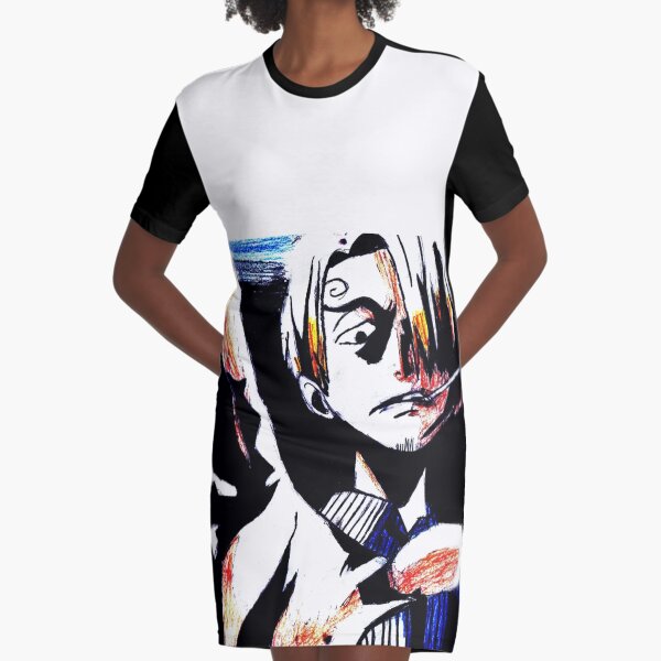 one piece. Graphic T-Shirt Dress